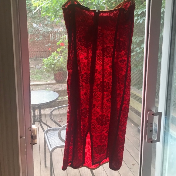 Dolce & Gabbana Red Corset Dress - Picture 2 of 3